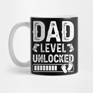 Dad Level Unlocked New Dad Mug